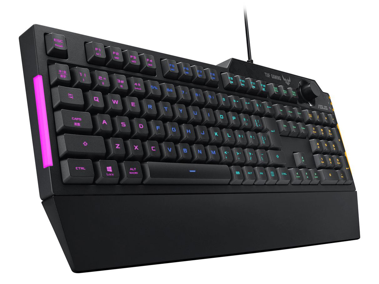ASUS ゲーミングキーボード TUF Gaming K1 [Black]