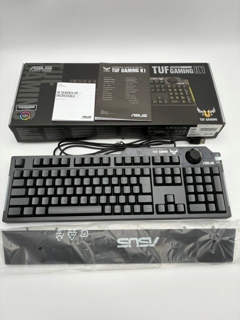 【店頭展示使用品】ASUS TUF Gaming K1 [Black](30日間保証）