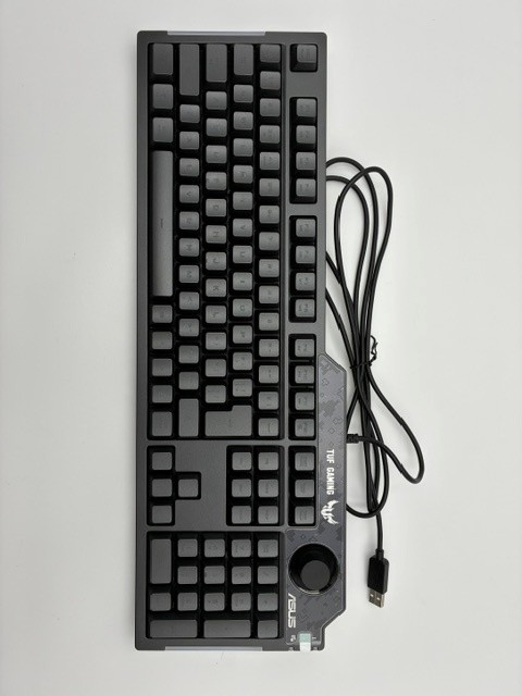 【店頭展示使用品】ASUS TUF Gaming K1 [Black](30日間保証）