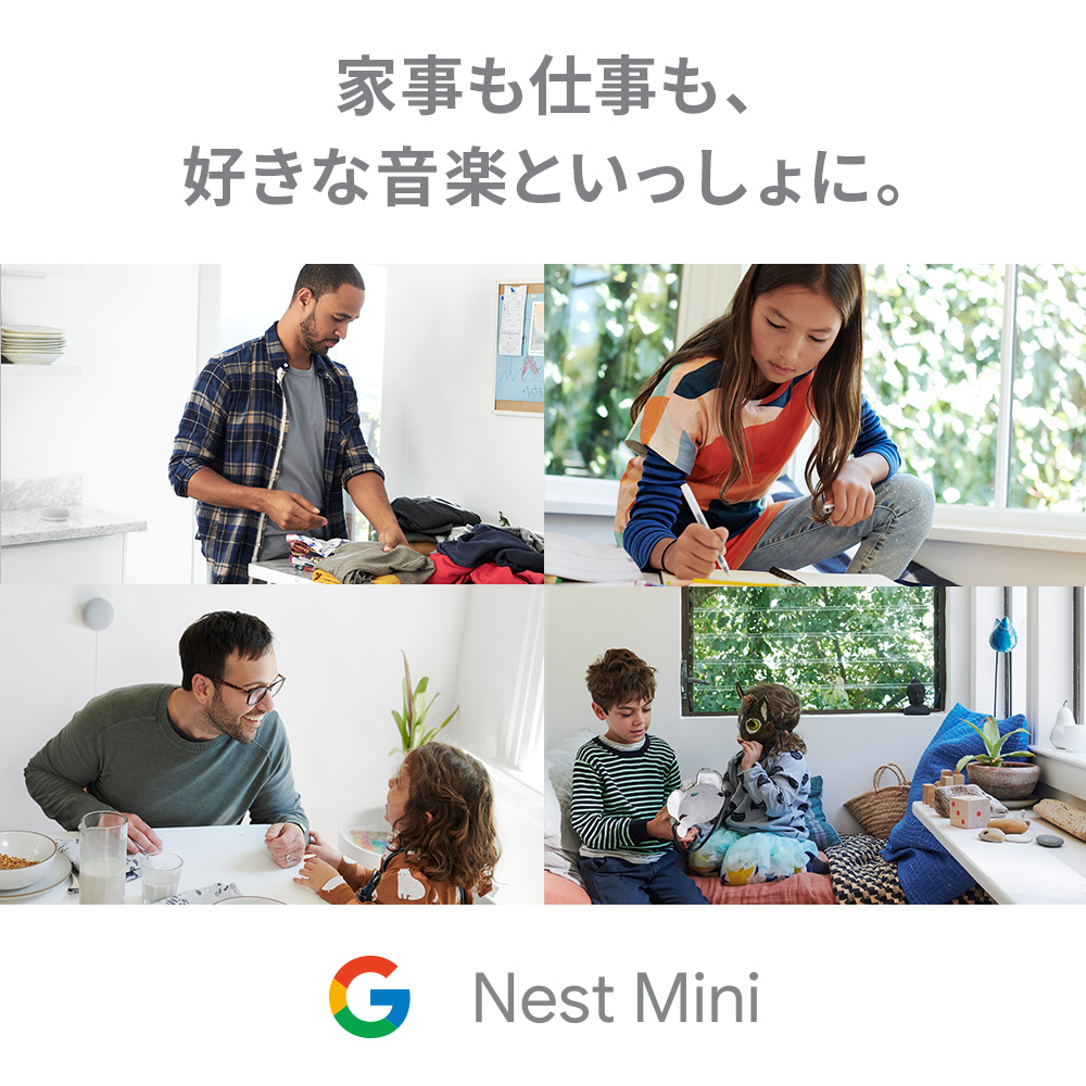 Google Nest Mini [Charcoal] GA00781-JP