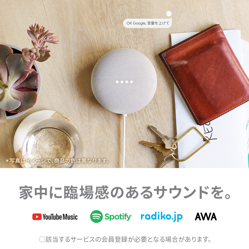 Google Nest Mini [Charcoal] GA00781-JP