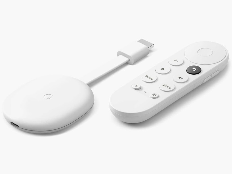 Google Chromecast with Google TV (4K) GA01919-JP [Snow]