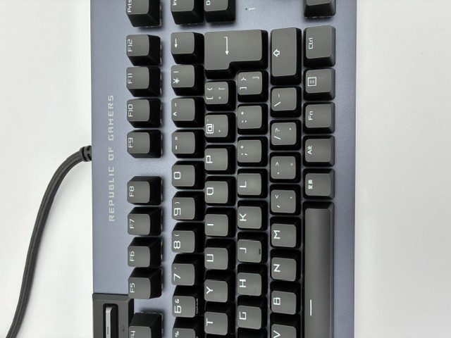 【店頭展示使用品】ASUS ROG Strix Flare II 茶軸 [XA08/STRIX/FLARE/2/NXBN/JP](30日間保証）