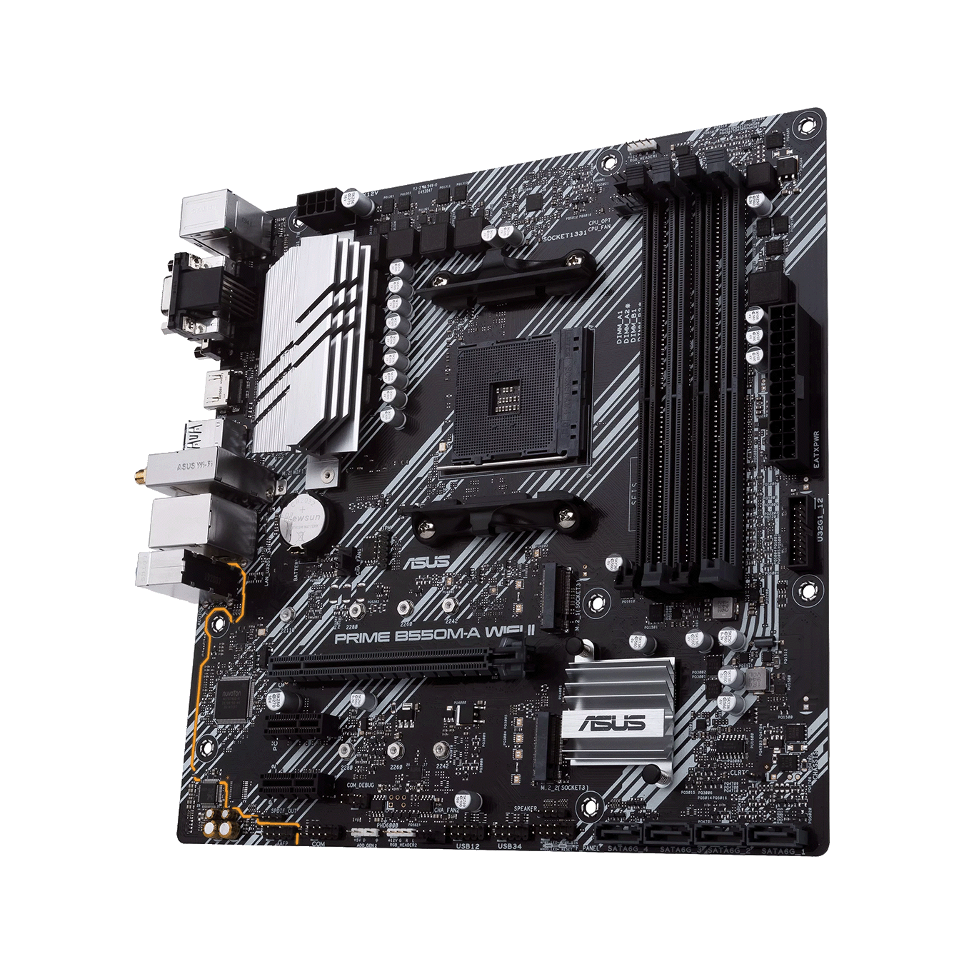 ASUS(エイスース) AMD B550チップセット搭載 AMD AM4 MicroATXマザーボード PRIME B550M-A WIFI II
