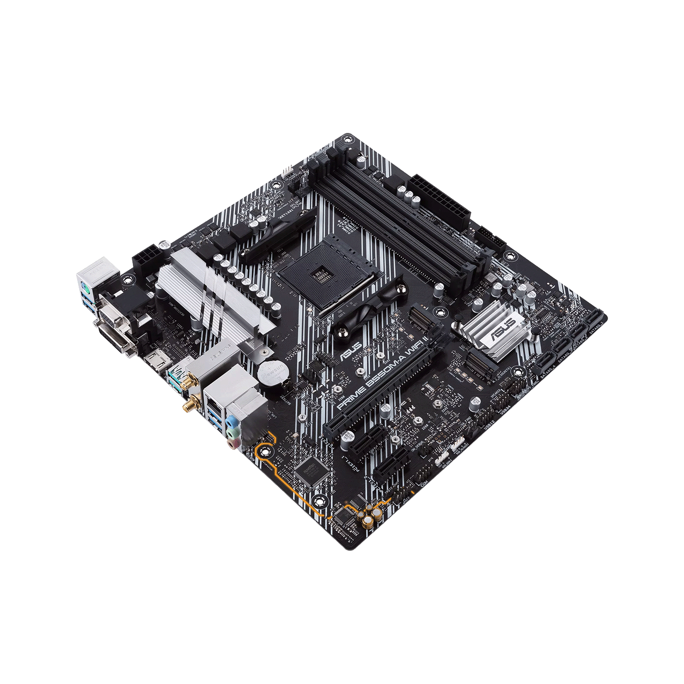 ASUS(エイスース) AMD B550チップセット搭載 AMD AM4 MicroATXマザーボード PRIME B550M-A WIFI II