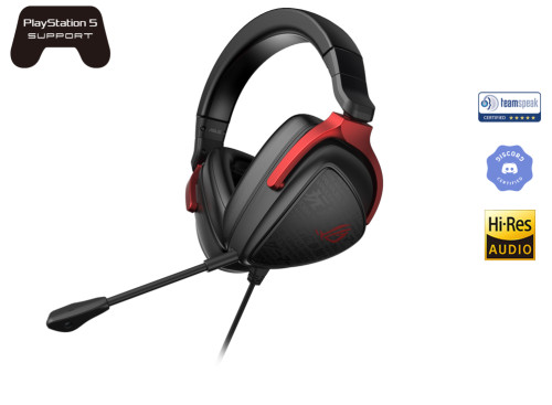 ASUS 7.1chバーチャルサラウンドサウンド対応ゲーミングヘッドセット ROG Delta S Core