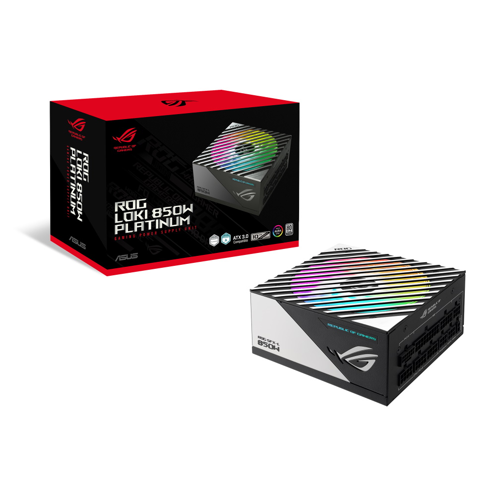 ASUS ROG-LOKI-850P-SFX-L-GAMING 80Plus Platinum 850W SFX-L 電源ユニット