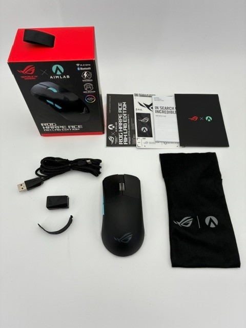 【店頭展示使用品】ASUS ROG Harpe Ace Aim Lab Edition [Black](30日間保証）
