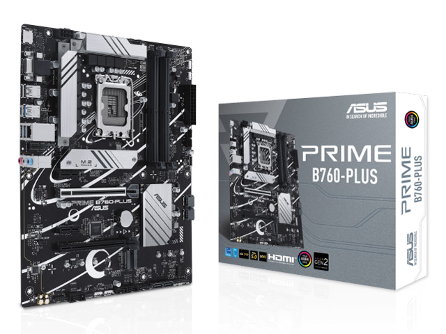 【中古】ASUS PRIME B760-PLUS【30日返金保証】