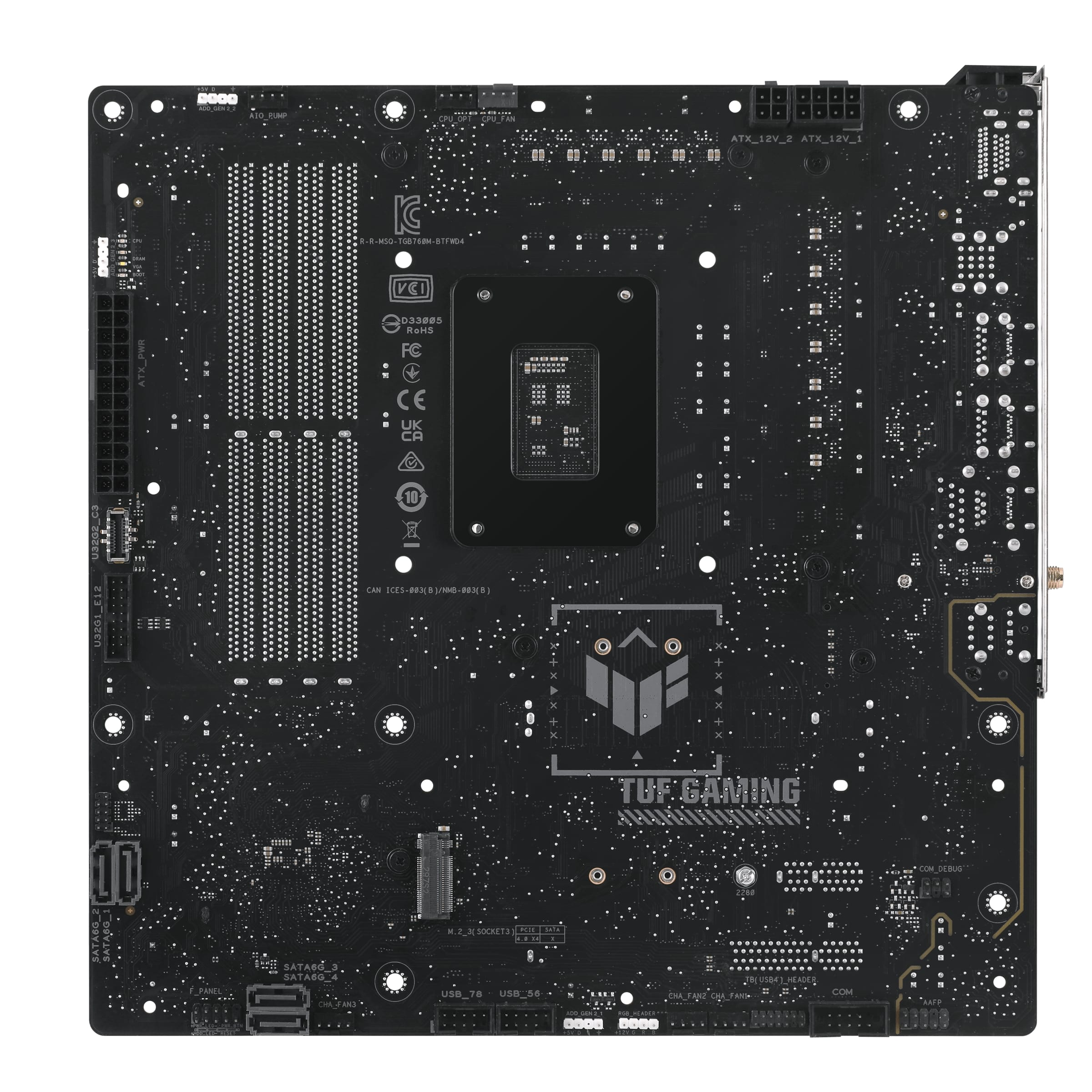 ASUS TUF GAMING B760M-BTF WIFI D4