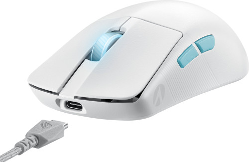 ASUS 軽量54gワイヤレスゲーミングマウス ROG Harpe Ace Aim Lab Edition [White]
