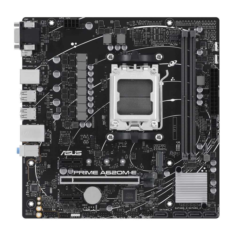 ASUS(エイスース) PRIME A620M-E-CSM (AMD A620搭載 micro-ATXマザーボード)
