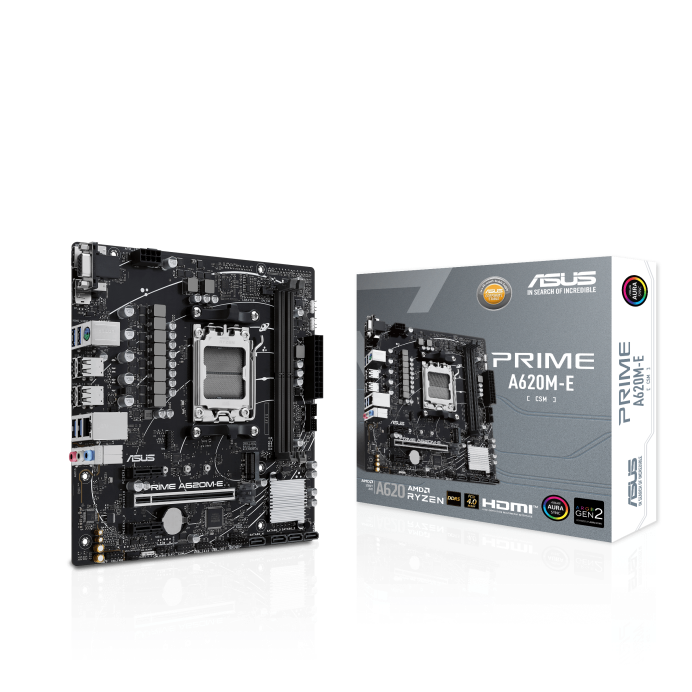 ASUS(エイスース) PRIME A620M-E-CSM (AMD A620搭載 micro-ATXマザーボード)