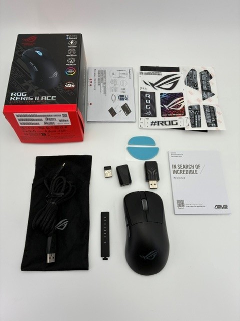 【店頭展示使用品】ASUS ROG Keris II Ace [Black](30日間保証）