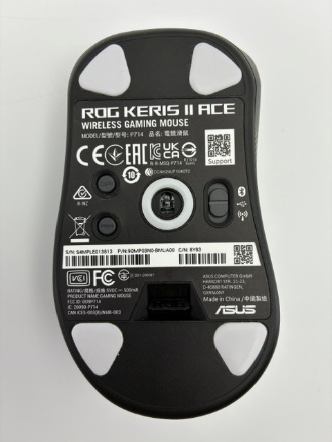 【店頭展示使用品】ASUS ROG Keris II Ace [Black](30日間保証）