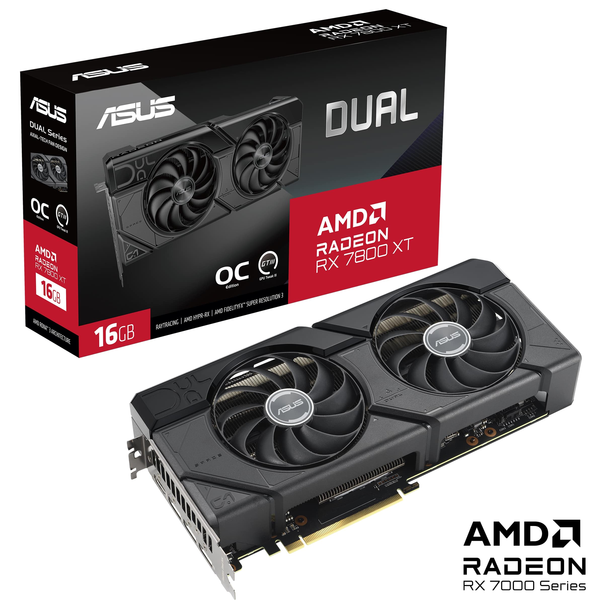 ASUS DUAL-RX7800XT-O16G [PCIExp 16GB]