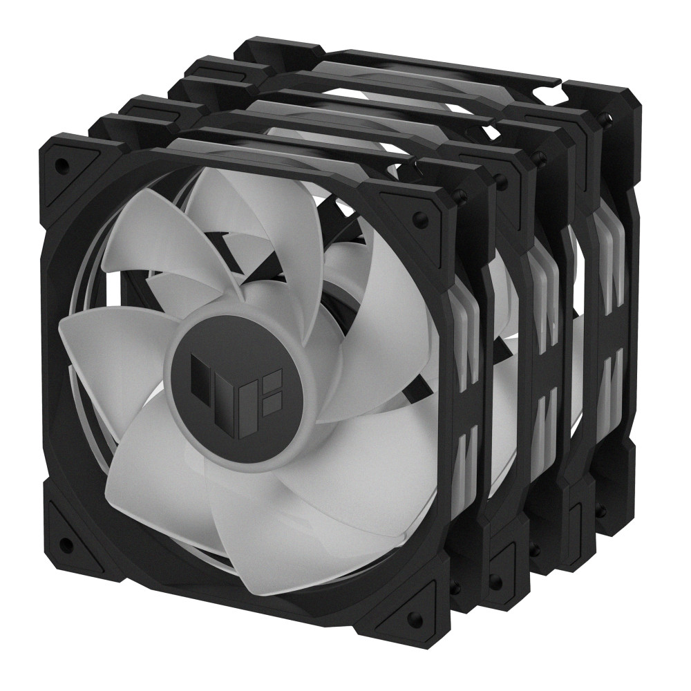 ASUS TUF GAMING TR120 FAN ARGB REVERSE BLACK 3IN1 [ブラック]