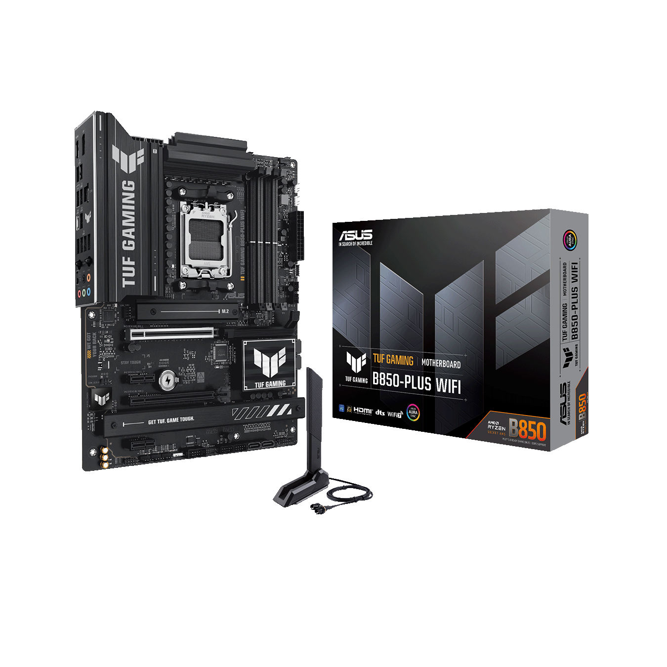 ASUS(エイスース) AMD B850チップセット搭載 AMD AM5 ATXマザーボード TUF GAMING B850-PLUS WIFI