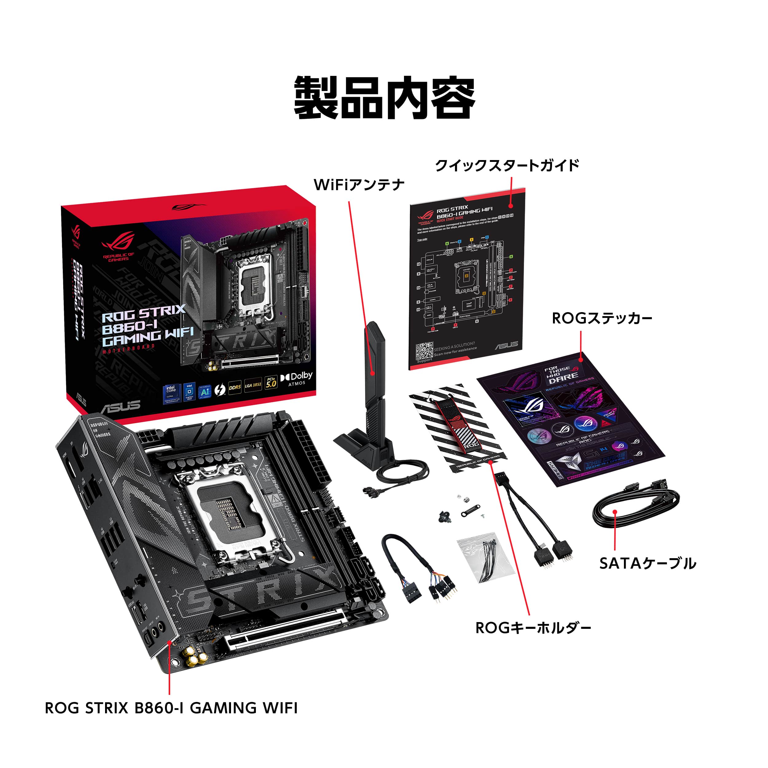 ASUS ROG STRIX B860-I GAMING WIFI