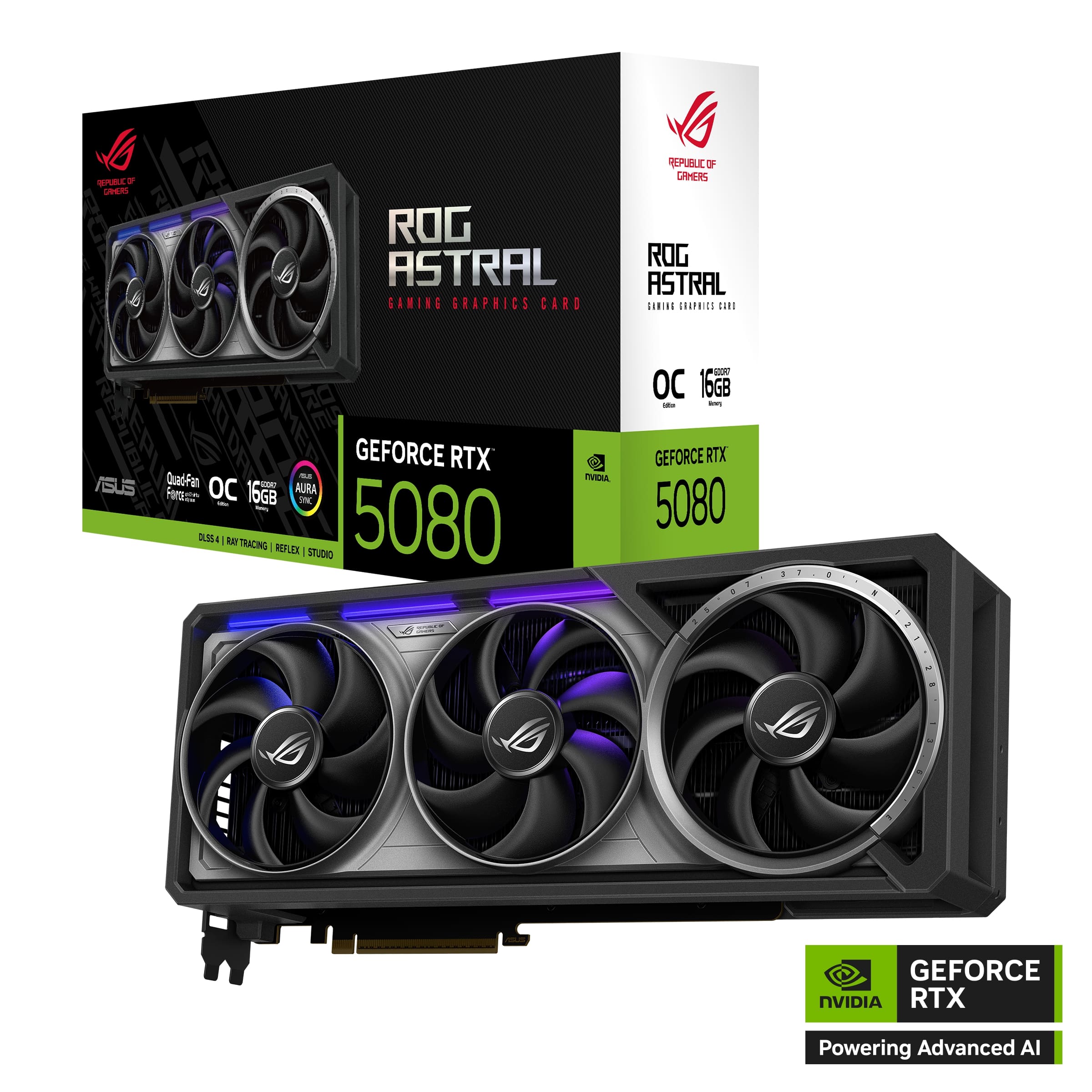 ASUS ROG-ASTRAL-RTX5080-O16G-GAMING