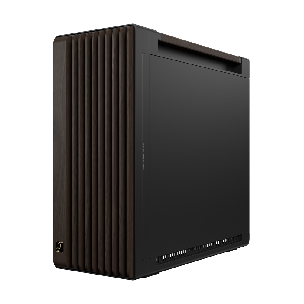 ASUS ProArt PA602 Wood Edition Modern Black - Tempered Glass Panel ミドルタワー PCケース