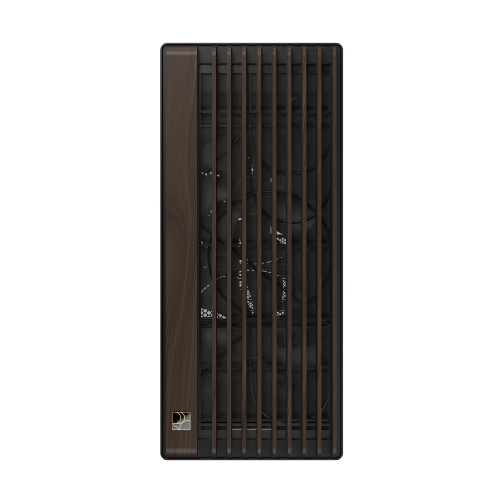 ASUS ProArt PA602 Wood Edition Modern Black - Tempered Glass Panel ミドルタワー PCケース