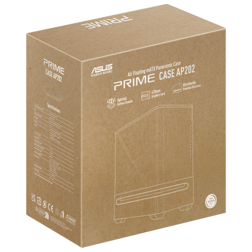 ASUS PRIME AP202 TG ARGB WHITE [ホワイト]