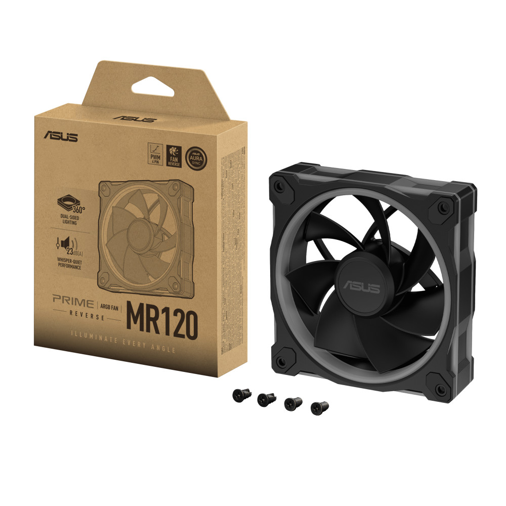 ASUS PRIME MR120 ARGB ﾘﾊﾞｰｽ BK