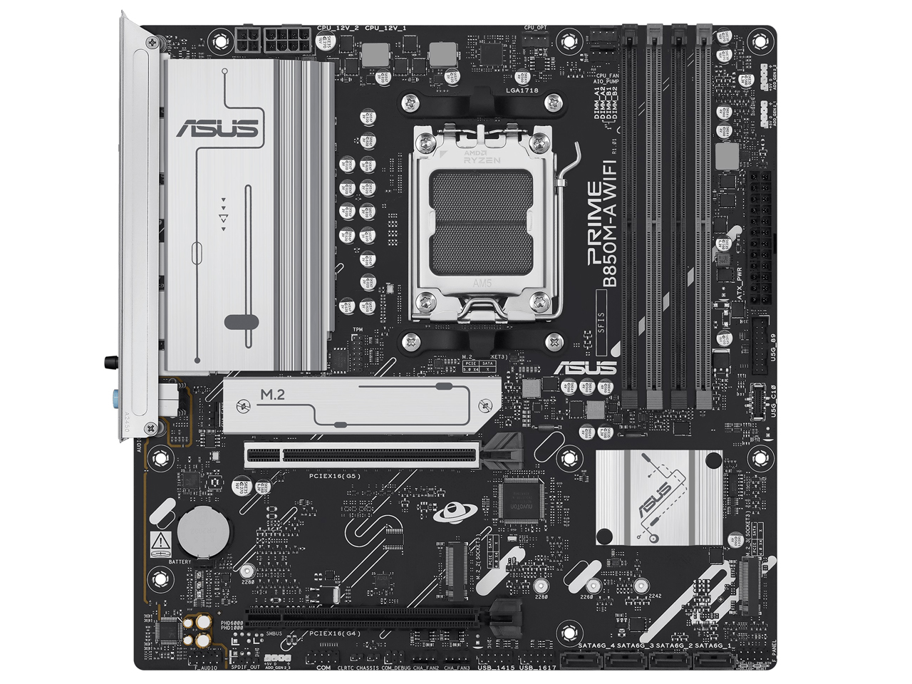 ASUS PRIME B850M-A WIFI-CSM【Socket AM5/MicroATX 】