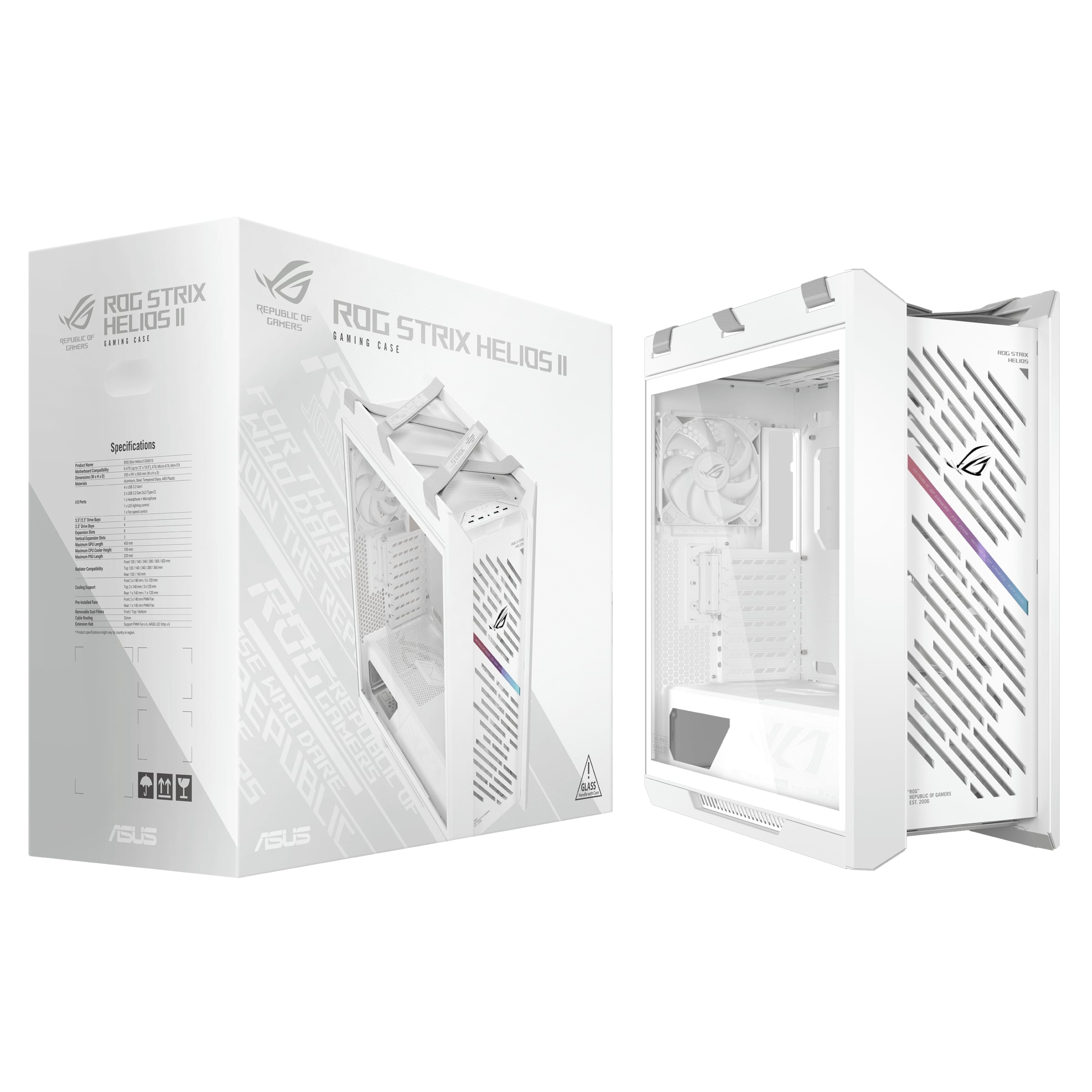 ASUS ROG STRIX HELIOS II GX601S WHITE