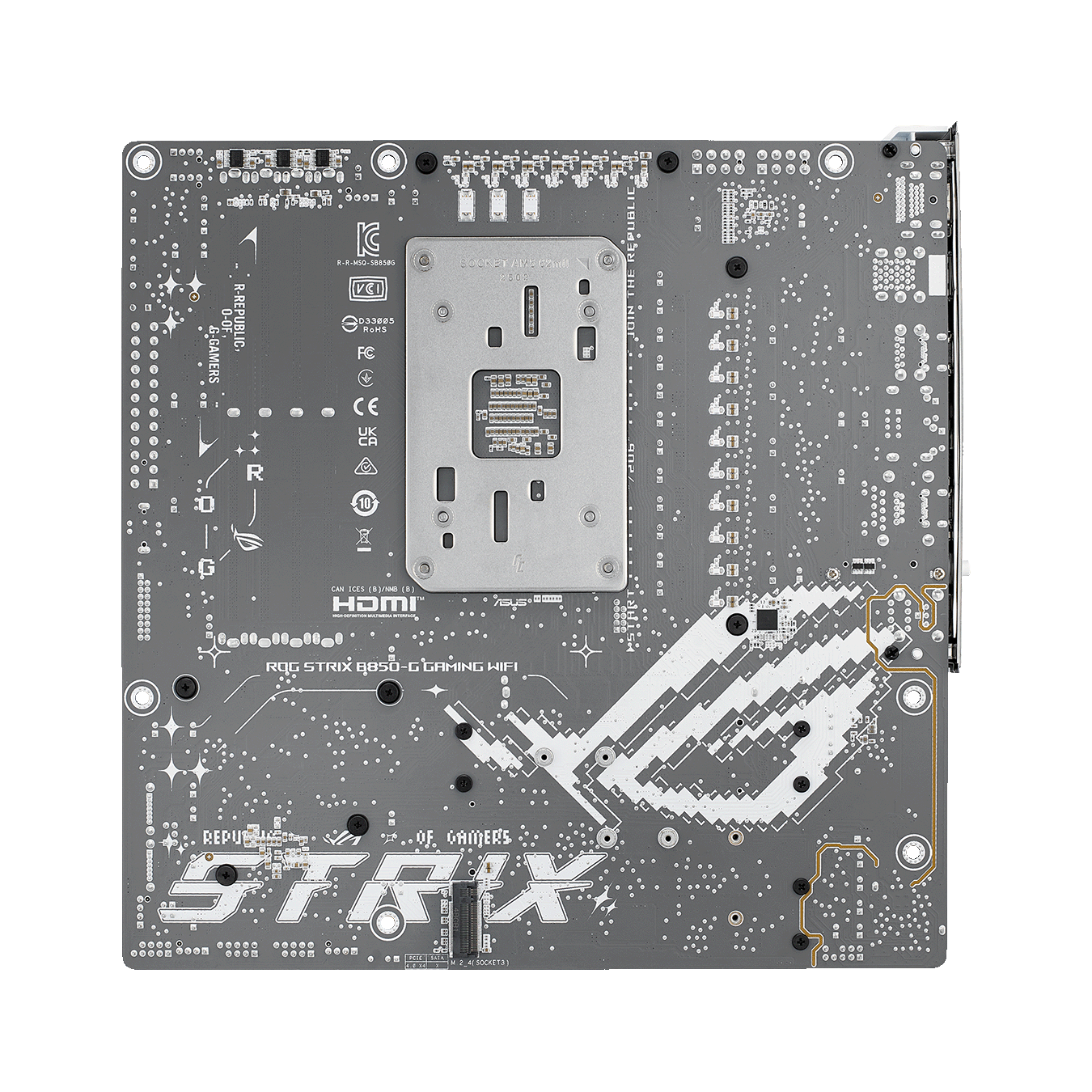 ASUS(エイスース) AMD B850チップセット搭載 AMD AM5 MicroATXマザーボード ROG STRIX B850-G GAMING WIFI