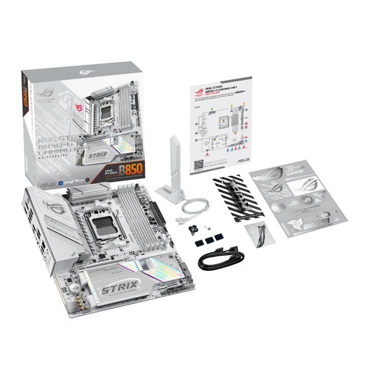 ASUS ROG STRIX B850-G GAMING WIFI Socket AM5 AMD B850 MicroATX