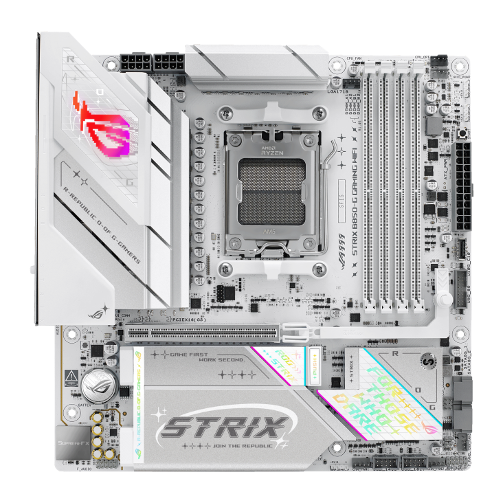ASUS ROG STRIX B850-G GAMING WIFI Socket AM5 AMD B850 MicroATX