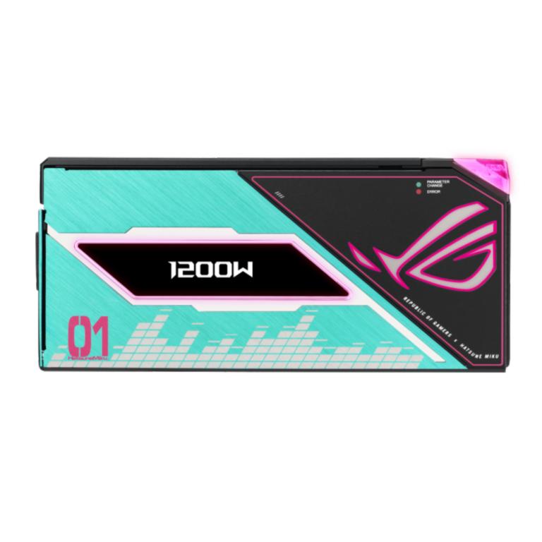 【初音ミク】ASUS ROG Thor 1200W Platinum III Hatsune Miku Edition