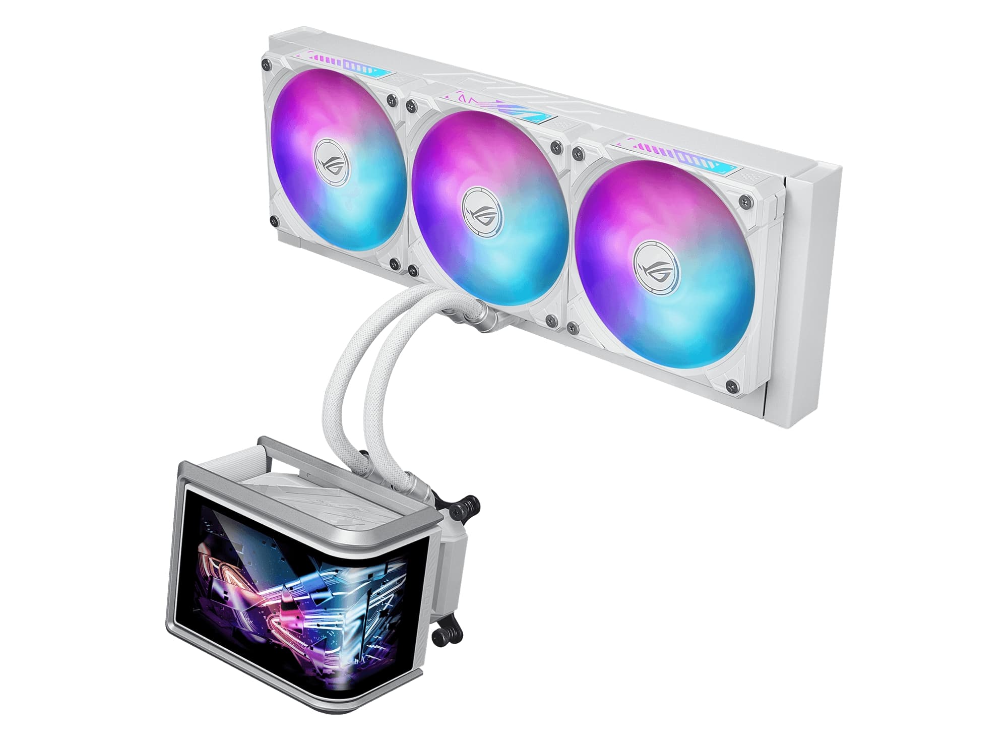 ASUS ROG RYUO IV SLC 360 ARGB White Edition