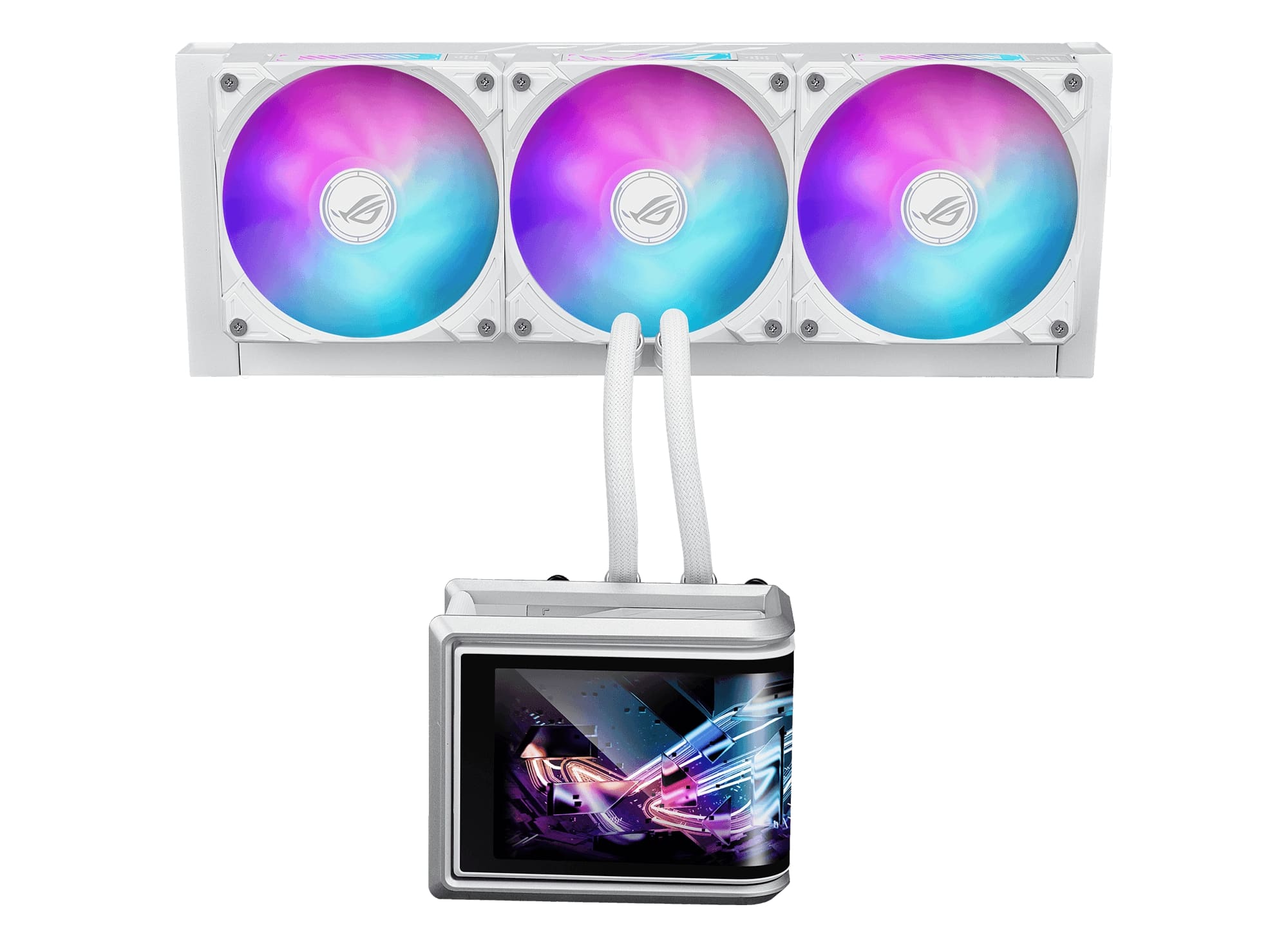 ASUS ROG RYUO IV SLC 360 ARGB White Edition