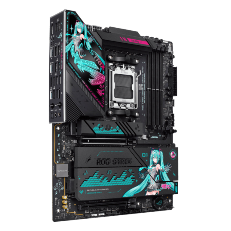 【初音ミク】ASUS ROG STRIX X870E-H GAMING WIFI7 HATSUNE MIKU EDITION