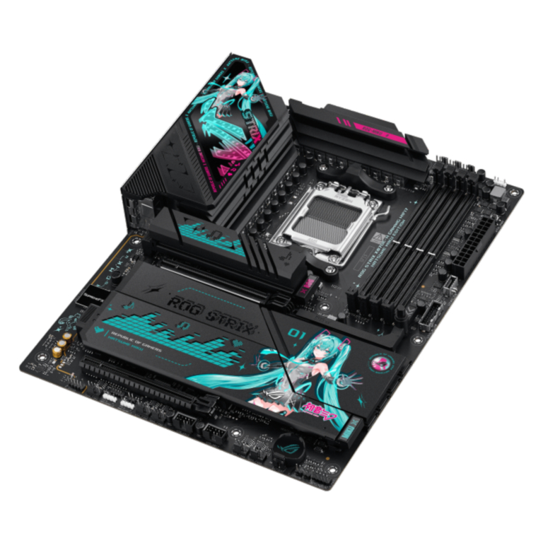 【初音ミク】ASUS ROG STRIX X870E-H GAMING WIFI7 HATSUNE MIKU EDITION