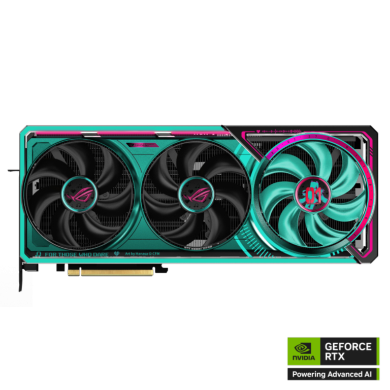 【初音ミク】ASUS ROG Astral GeForce RTX™ 5080 16GB GDDR7 OC HATSUNE MIKU EDITION