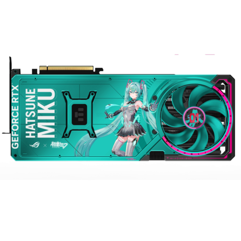 【初音ミク】ASUS ROG Astral GeForce RTX™ 5080 16GB GDDR7 OC HATSUNE MIKU EDITION