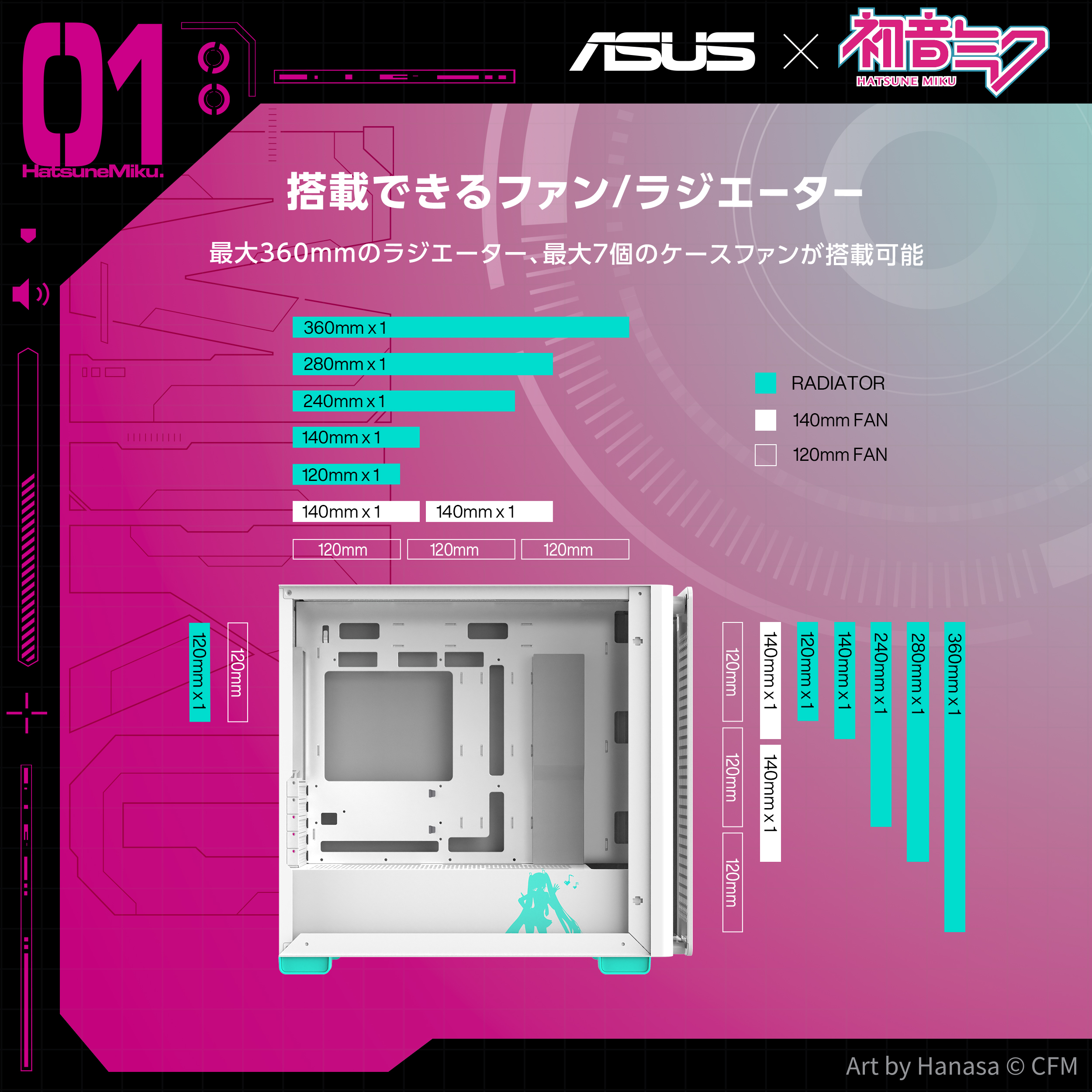 【初音ミク】ASUS A23 Hatsune Miku Edition