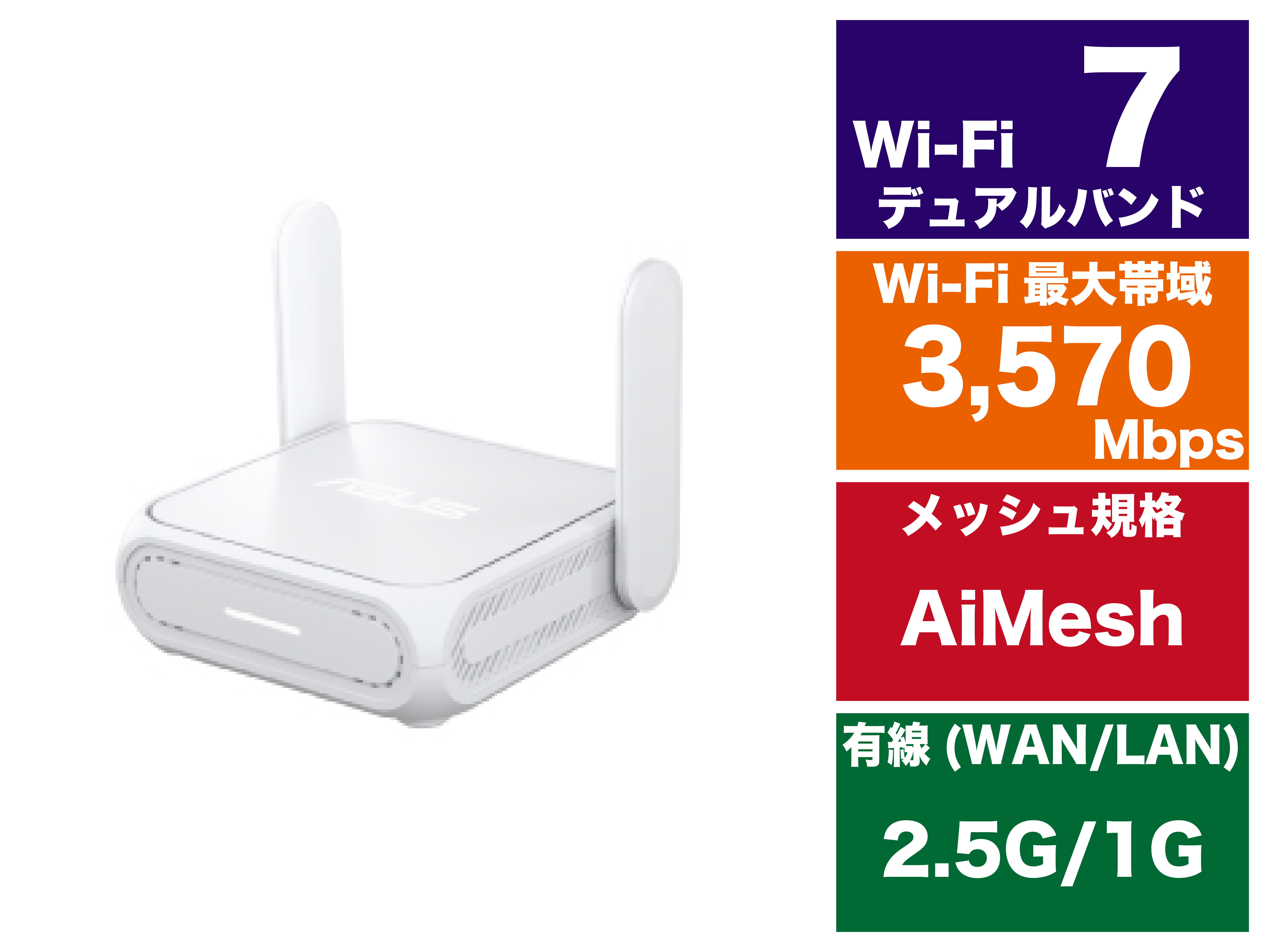 【訳あり品】【箱破損】【未開封・未使用】ASUS RT-BE3600 Go