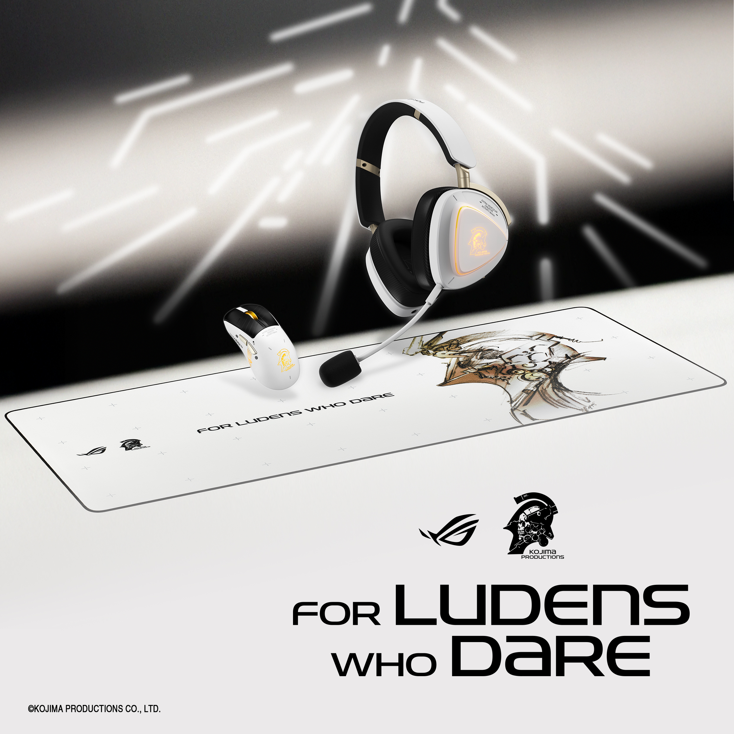 【予約受付中】ASUS Ludens（ルーデンス）モチーフ を採用した特別仕様 マウスパッド NC21 ROG SCABBARD II-KJP