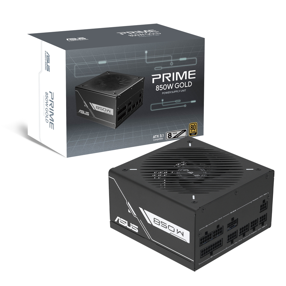 850W 80 PLUS Gold ATX電源ユニット ASUS(エイスース) 850W 80Plus Gold認証 ATX電源ユニット PRIME-850G