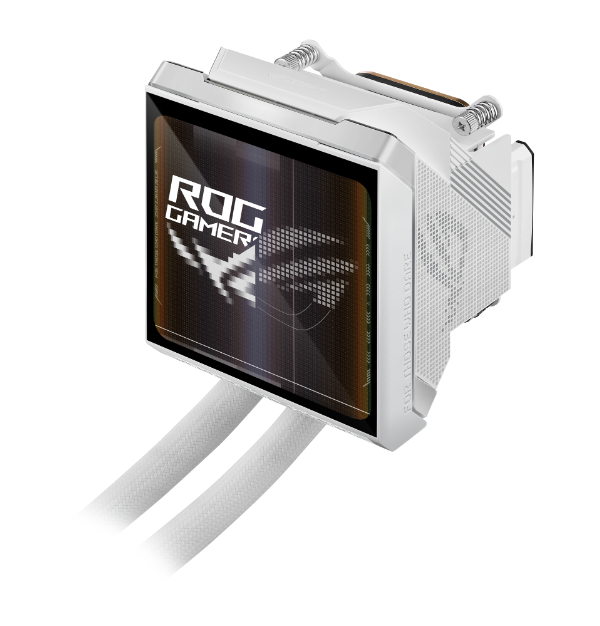 ASUS(エイスース) 360mm 水冷式 CPUクーラー ROG STRIX LC IV 360 ARGB LCD White Edition