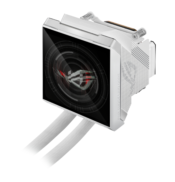 ASUS(エイスース) 360mm 水冷式 CPUクーラー ROG STRIX LC IV 360 ARGB LCD White Edition