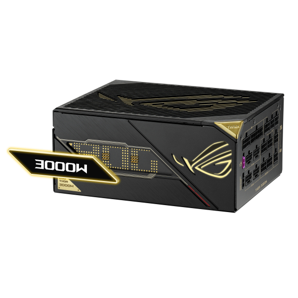 ASUS(エイスース) 3000W(日本国内1300W) 80Plus Titanium認証 ATX電源ユニット ROG Thor 3000W Titanium III Edition 20