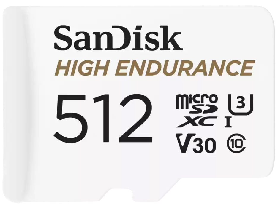 SANDISK High Endurance microSDXCカード 512GB SDSQQNR-512G-GN6IA