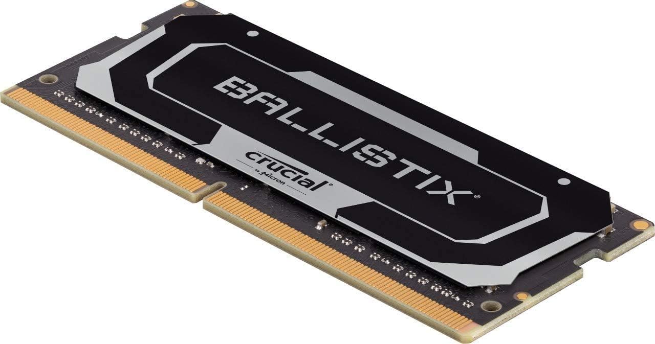 Crucial Ballistix シリーズ DDR4-3200 ノート用ゲーミングメモリ 16GB 2枚組 (ヒートシンク付) [BL2K16G32C16S4B]