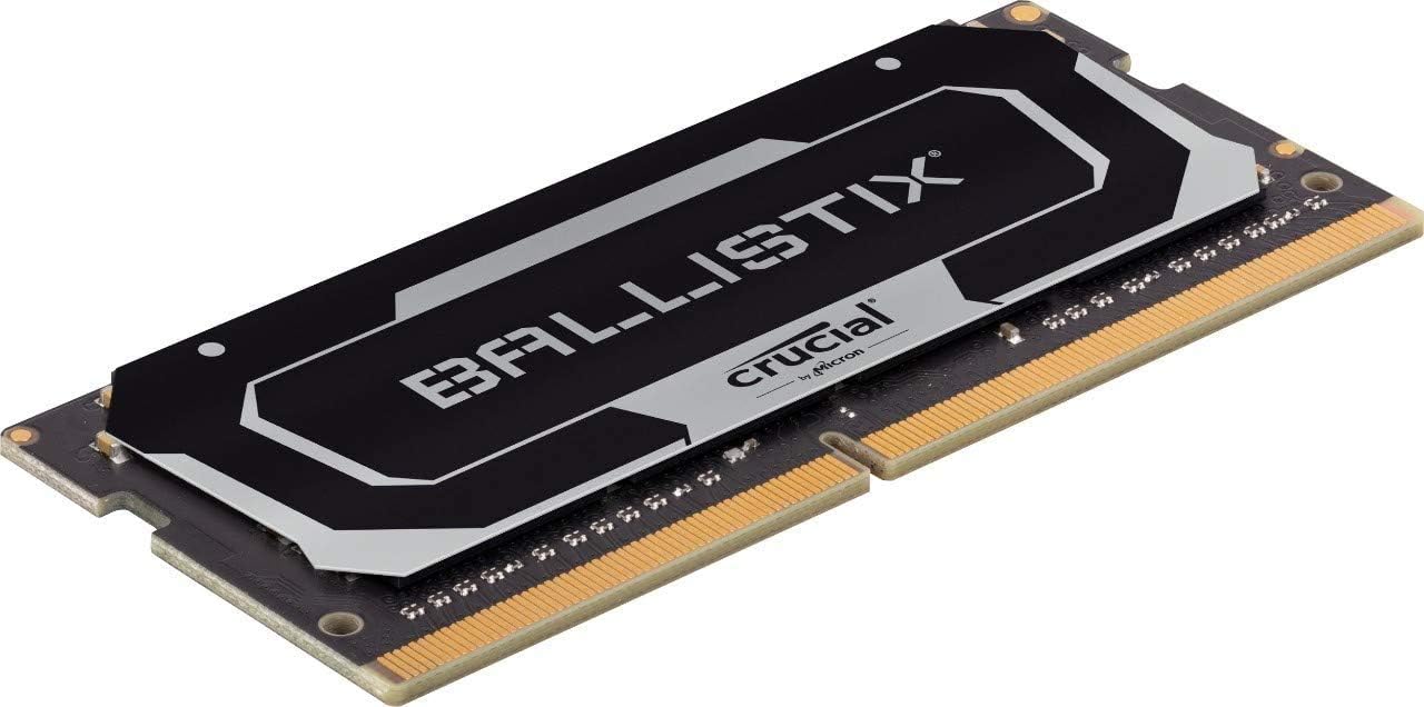 Crucial Ballistix シリーズ DDR4-3200 ノート用ゲーミングメモリ 16GB 2枚組 (ヒートシンク付) [BL2K16G32C16S4B]